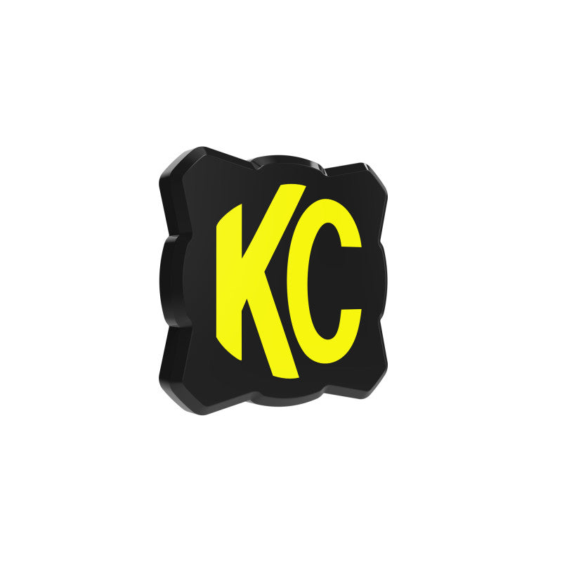KC HiLiTES FLEX ERA 1 Single Light Cover ONLY (Black/Yellow KC Logo) 5328 5328 User 1