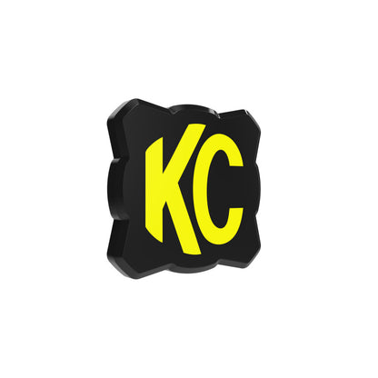 KC HiLiTES FLEX ERA 1 Single Light Cover ONLY (Black/Yellow KC Logo) 5328 5328 User 1