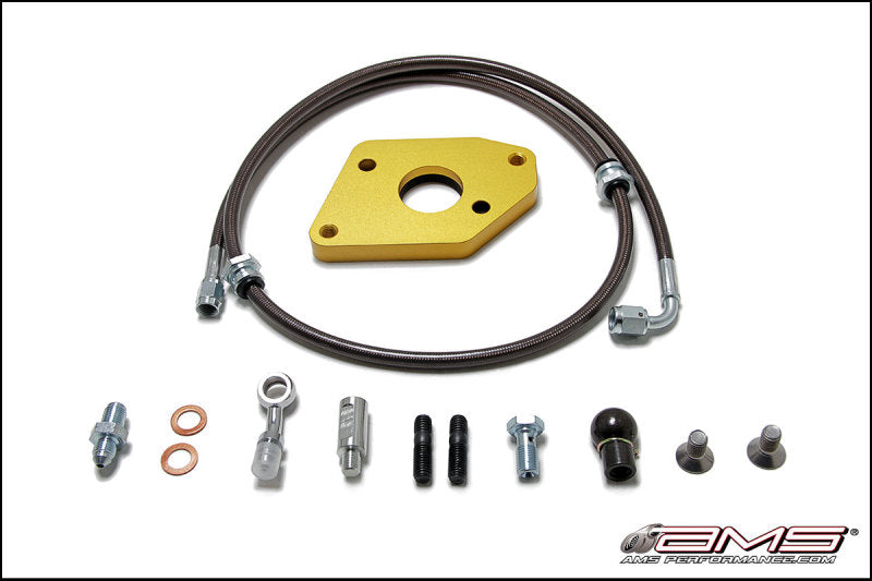 AMS Performance 08-15 Mitsubishi EVO X Clutch Master Cylinder Conversion w/Master Cylinder AMS.04.03.0002-1 AMS.04.03.0002-1 Photo - Primary