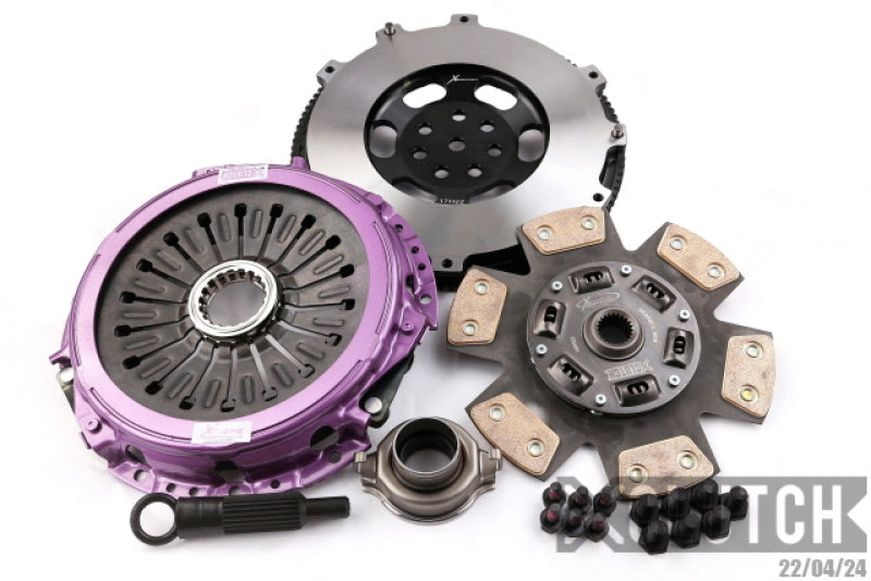 XCLUTCH 1997 Mitsubishi Lancer EVO IV 2.0L Stage 2R Extra HD Sprung Ceramic Clutch Kit XKMI24522-1R XKMI24522-1R Photo - Primary