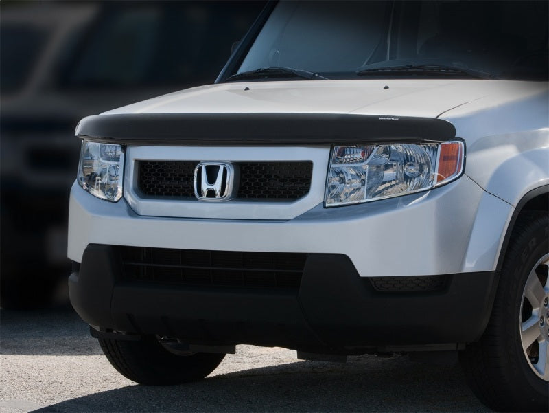 WeatherTech Dark Smoke, Stone & Bug Deflector for 2018 Chevrolet Colorado 50258 Photo - Primary