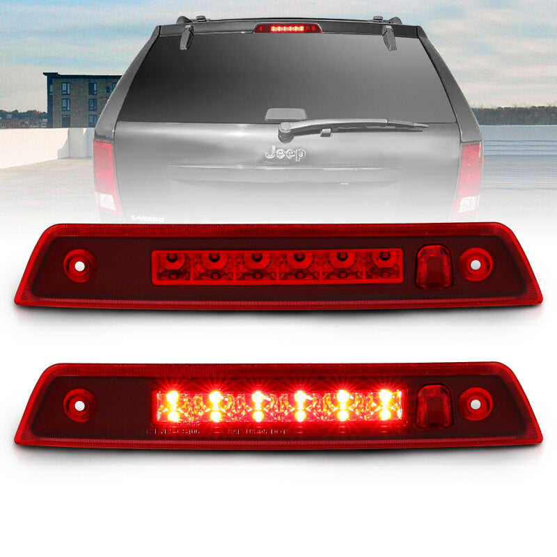 ANZO 05-10 Jeep Grand Cherokee LED 3rd Brake Light - Red 531108 531108 Photo - Primary