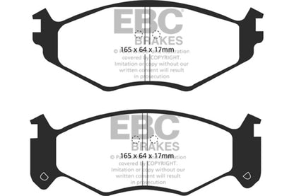 EBC Disc Brake Pad Set DP41250R Photo - Primary