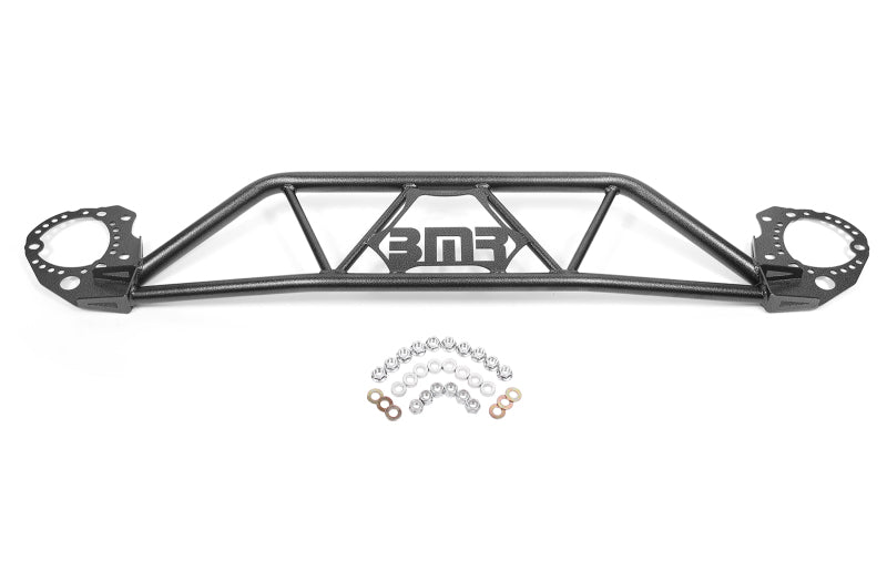 BMR 15-20 Ford Mustang Front Twin Tube Design Strut Tower Brace - Black Hammertone STB760H STB760H User 1