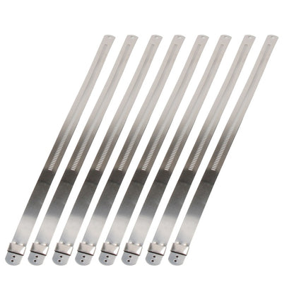 DEI Stainless Steel Positive Locking Tie 1/2in (12mm) x 9in - 8 per pack 10211 10211 Photo - Primary