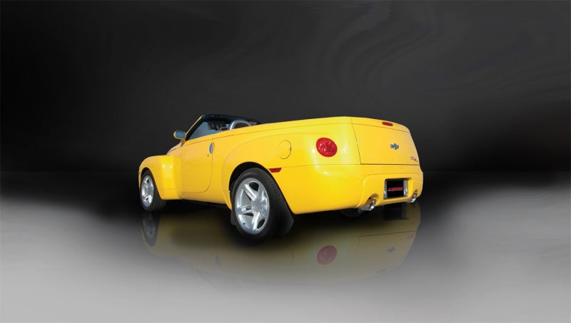 Corsa Performance 03-06 Chevrolet SSR 5.3L V8 Polished Sport Cat-Back Exhaust 14254 Photo - Mounted