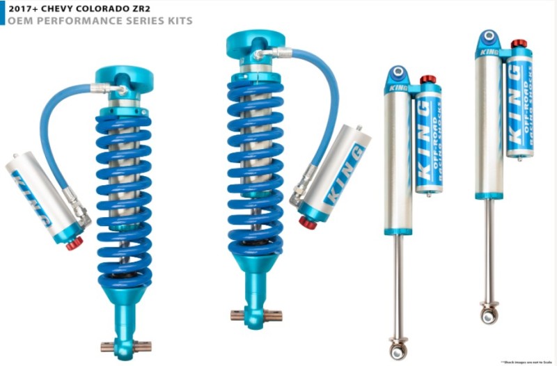 King Shocks 2017+ Chevrolet Colorado ZR2 Front 2.5 Dia Remote Res Coilover w/Adjuster (Pair) 25001-192A 25001-192A User 1