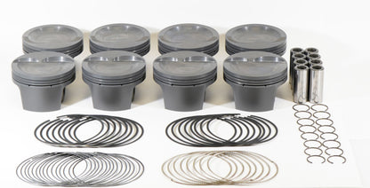 Mahle MS Piston Set SBF 452ci 4.155in Bore 3.25in Stroke 5.4in Rod .927 Pin -16cc 8.8 CR Set of 8 930245055 930245055 Photo - Primary