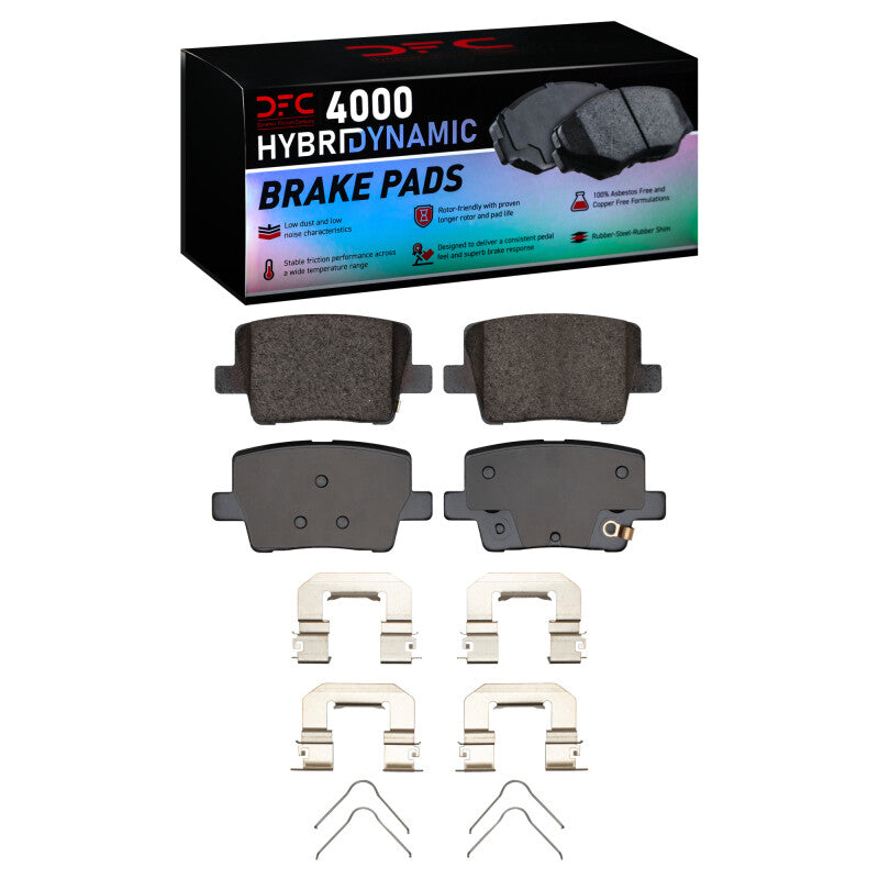 DFC DFC 4000 HybriDynamic Brake Pads Brakes, Rotors & Pads Brake Pads - OE main image