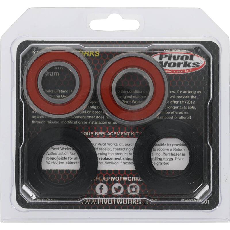 Pivot Works Kawasaki Wheel Bearing Kit Premium Bearings 25-1093-P 25-1093-P Photo - Primary