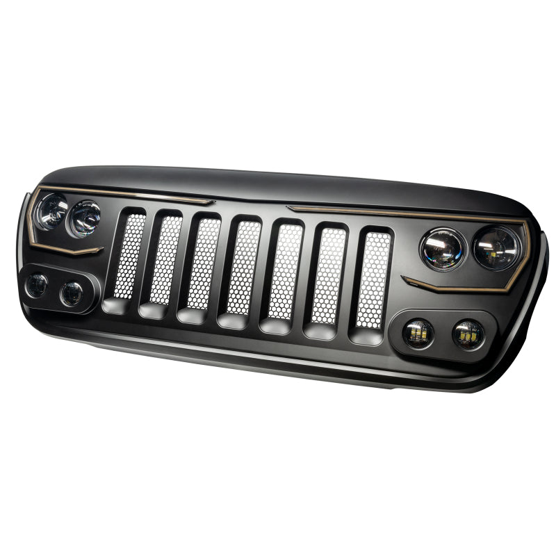 ORACLE Lighting Oracle VECTOR Series Full LED Grille - Jeep Wrangler JL/JT - NA 5837-PRO 5837-PRO Photo - out of package