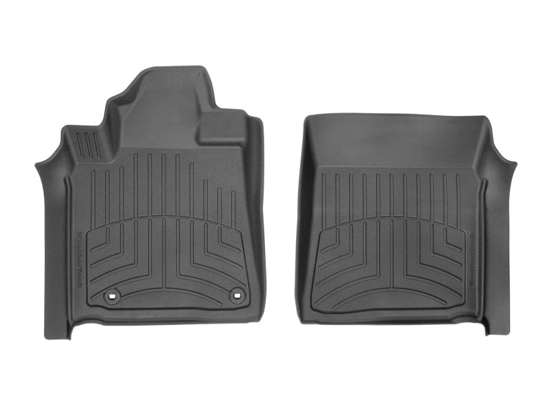 WeatherTech 12-21 Toyota Sequoia Front Floorliner HP - Black 444081IM 444081IM Photo - Primary