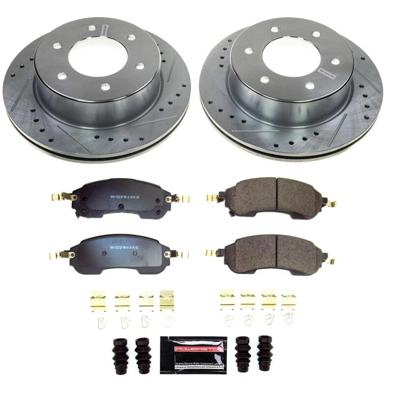 PowerStop Power Stop 21-23 Ford Bronco Rear Z23 Evolution Brake Kit K8763 K8763 Photo - Primary
