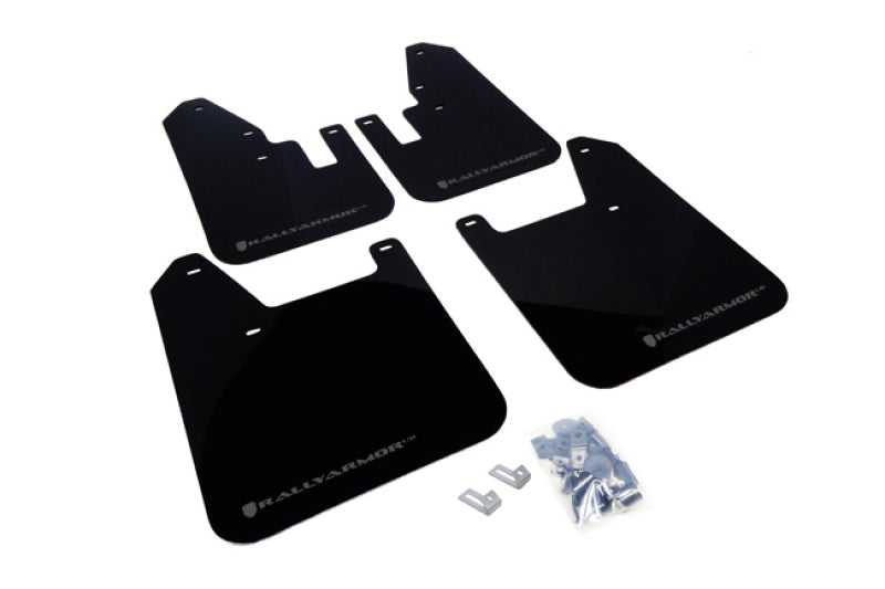 Rally Armor 1998-2002 Forester Mud flap Grey logo MF13-UR-BLK/GRY Photo - Primary