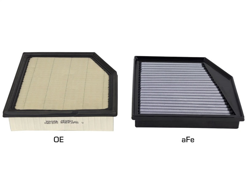 aFe Magnum FLOW Pro DRY S OE Replacement Filter - Lexus IS 250/350 14-15 V 31-10261 Photo - Unmounted