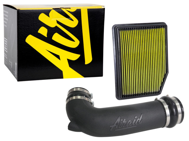 Airaid 19-20 Chevrolet Silverado 1500 V6-4.3L Jr Intake Kit - Oiled / Yellow Media 204-795 204-795 Photo - out of package