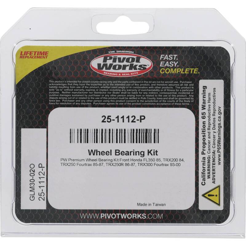 Pivot Works Pw Premium Wheel Bearing 25-1112-P 25-1112-P Photo - Primary