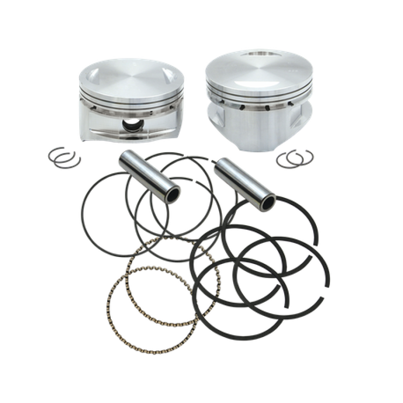 S&S Cycle 86-03 XL 4in x 4-5/8in Piston Set - .020in 92-1422 92-1422 User 1