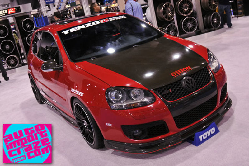 Seibon Carbon Fiber Hood For 2006-2009 VW Golf GTI HD0607VWGTI-OE Photo - Primary