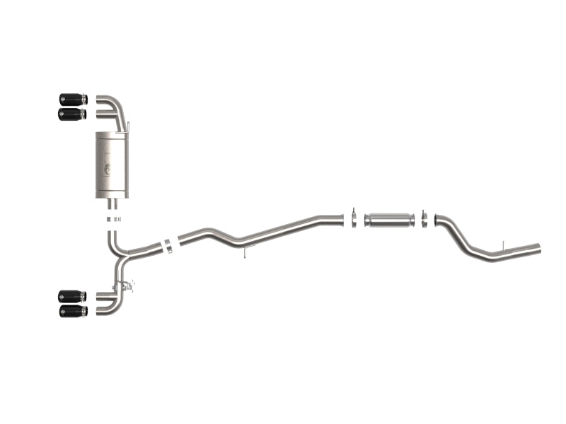 aFe MACHForce XP Cat-Back Exhaust BMW Z4 M40i (G29) 19-24 L6-3.0L (t) B58 49-36352-B 49-36352-B Photo - Unmounted