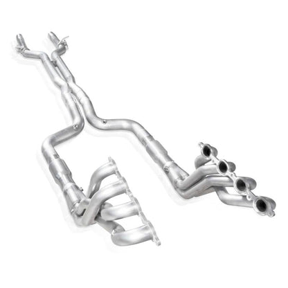 Stainless Works 2016-18 Camaro SS Headers 1-7/8in Primaries 3in High-Flow Cats X-Pipe AFM Delete CA16HCATST CA16HCATST Photo - Primary