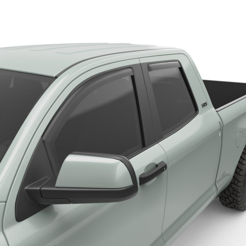 EGR 07-12 Toyota Tundra Crew Max In-Channel Window Visors - Set of 4 - Matte (575195) 575195 575195 Photo - Primary