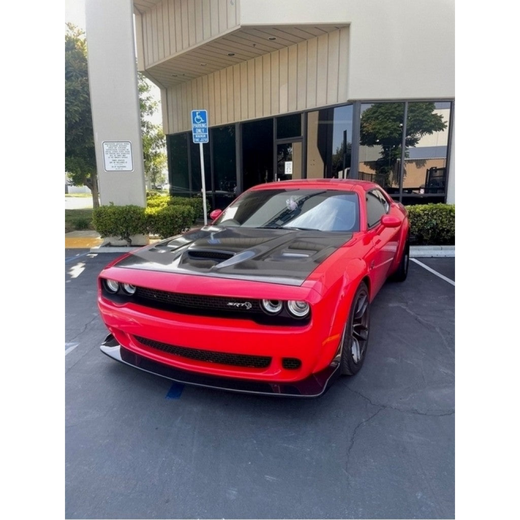 APR Carbon Fiber Dodge Challenger Hellcat Front Airdam / Lip 2015-2023