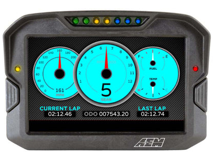 AEM CD-7 Non Logging Race Dash Carbon Fiber Digital Display (CAN Input Only) 30-5700 30-5700 Photo - out of package