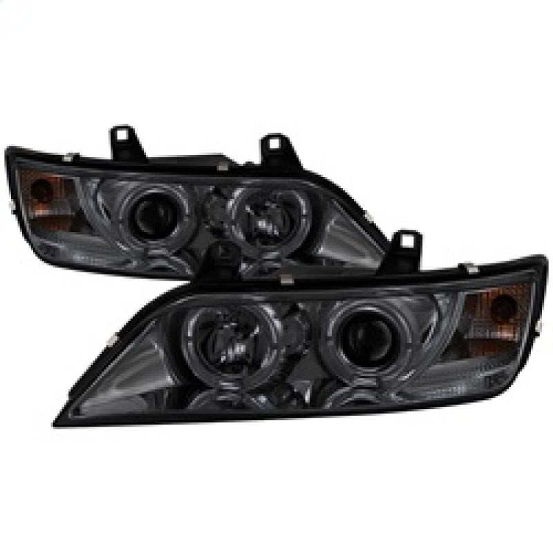 Spyder BMW Z3 96-02 Projector Headlights LED Halo Smoke High H1 Low H1 PRO-YD-BMWZ396-HL-SM 5009104 5009104 Photo - Primary
