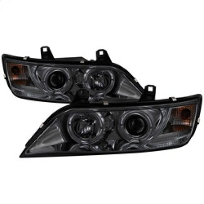 Spyder BMW Z3 96-02 Projector Headlights LED Halo Smoke High H1 Low H1 PRO-YD-BMWZ396-HL-SM 5009104 5009104 Photo - Primary