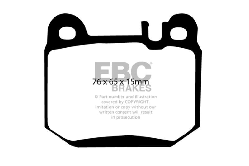 EBC Disc Brake Pad Set DP61395 Photo - Primary