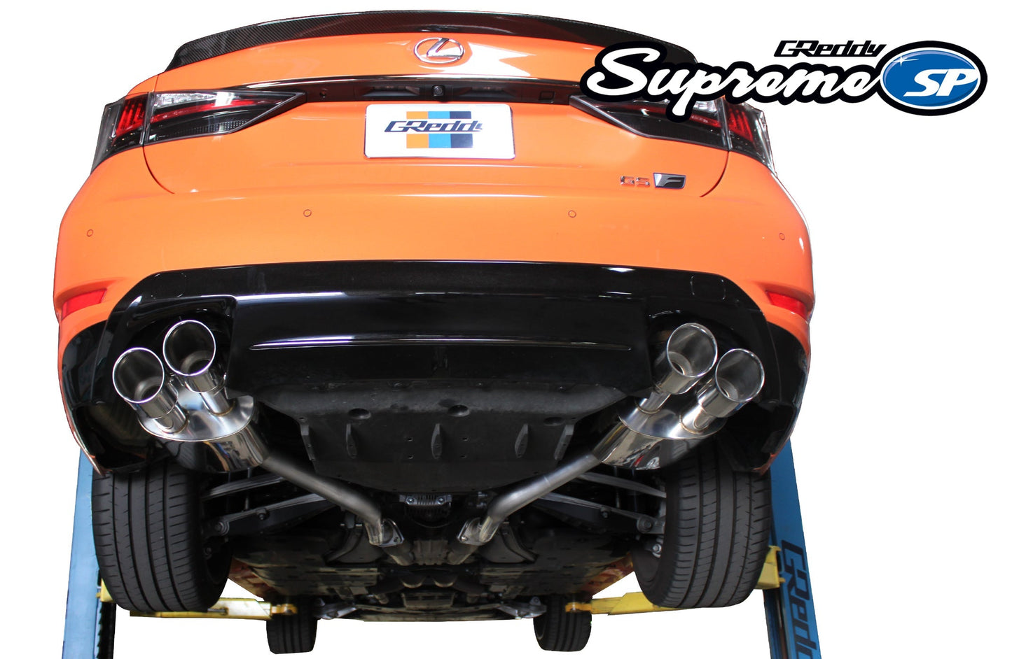 GReddy SUPREME SP LEXUS GSF 16-17 AXLE-BACK SYSTEM - () 10118207