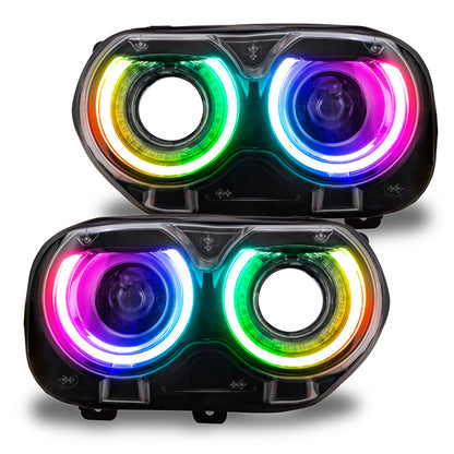 ORACLE Lighting Oracle 15-21 Dodge Challenger RGB+W Headlight DRL Upgrade Kit - ColorSHIFT 1329-330 1329-330 User 6