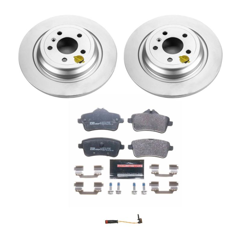 Power Stop 2016 Mercedes-Benz GLE300d Rear Euro-Stop Brake Kit ESK7440 ESK7440 Photo - Primary