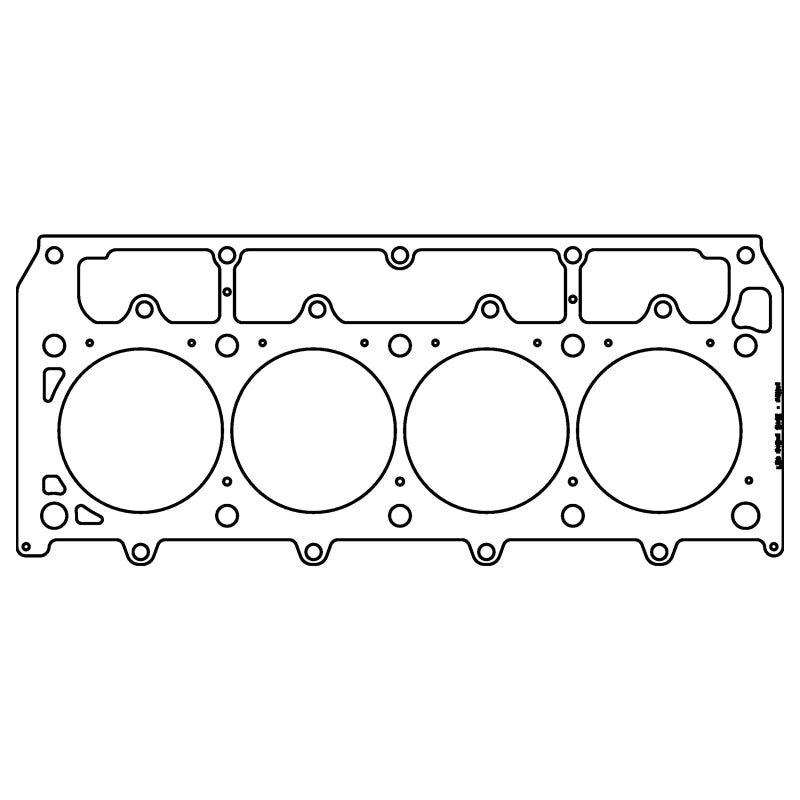Cometic Gasket Cometic GM LSX Gen-4 Small Block V8 .052in MLX Cyl Head Gskt-4.165in Bore-1/2in and 3/8in Studs-RHS C15503-052 C15503-052 Photo - Primary