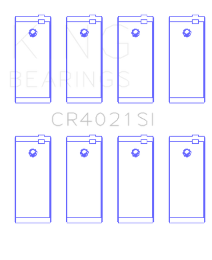 King Engine Bearings Escort 1.9 1987/89 (Size +0.50mm) Connecting Rod Bearing Set CR4021SI0.5 CR4021SI0.5 Photo - Primary