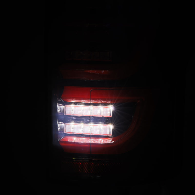 AlphaRex 15-20 Ford F-150 Luxx LED Tail Lights (Pair) Black/Red (Not For Blind Spot Sensor Models) 652050 652050 User 5