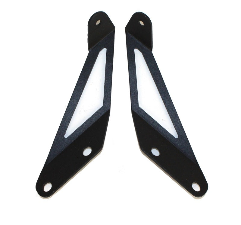 Fishbone Offroad 07-18 Jeep Wrangler JK Hood Light Mount Brackets FB21066