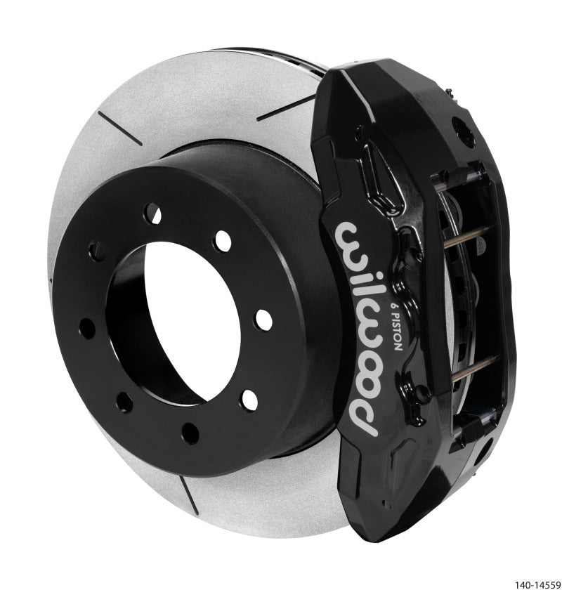 Wilwood TX6R Rear Kit 15.50in Rotor Black w/ Lines 13-17 Ford F250/F350 4WD 140-14559 140-14559 User 1