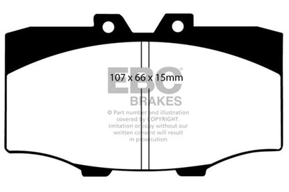 EBC Disc Brake Pad Set DP6380 Photo - Primary