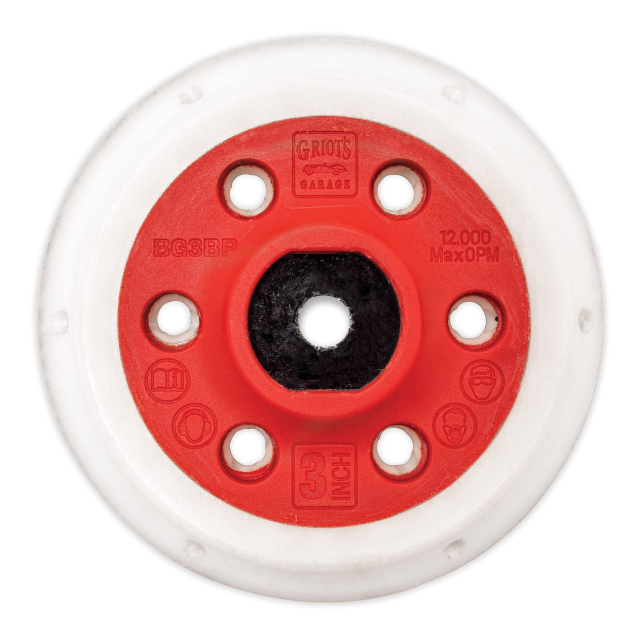 Griots Garage BOSS 3in Backing Plate (Single) 10371