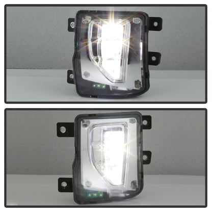 Spyder 16-18 Chevy Silverado 1500 OEM Style Full LED Fog Light w/Switch - Clear (FL-CSIL16-LED-C) 9043215 9043215 User 6