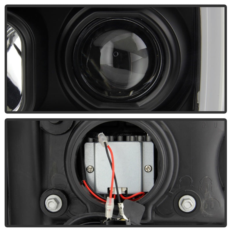 Spyder GMC Sierra 1500/2500/3500 07-13 Denali 08-13 LED Headlights Blk PRO-YD-GS07V2PL-BK 5087522 5087522 Photo - Unmounted