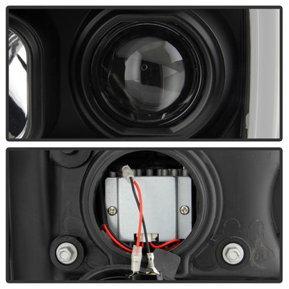 Spyder GMC Sierra 1500/2500/3500 07-13 Denali 08-13 LED Headlights Blk PRO-YD-GS07V2PL-BK 5087522 5087522 Photo - Unmounted