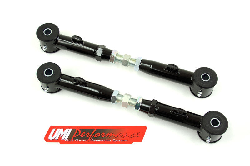 UMI Performance 08-09 Pontiac G8 10-14 Camaro Toe Rods Adj Poly 2523-B 2523-B Photo - Primary