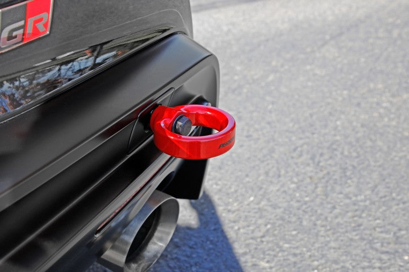 Perrin 2020 Toyota Supra Tow Hook Kit (Rear) - Red PTP-BDY-250RD PTP-BDY-250RD Photo - Primary