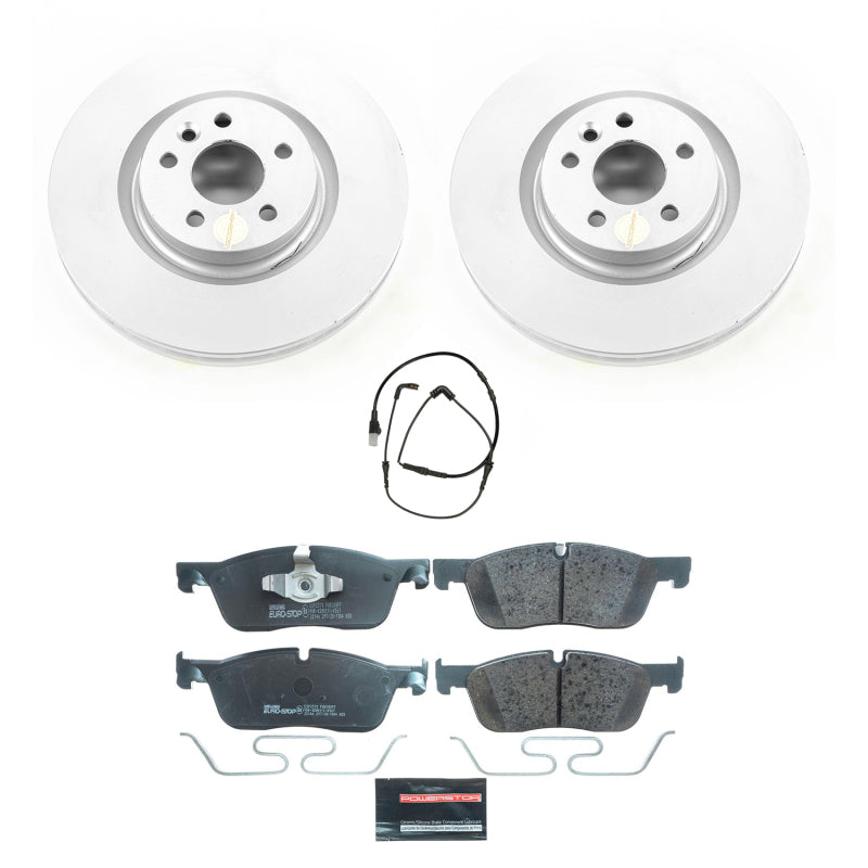 Power Stop 15-19 Land Rover Discovery Sport Front Euro-Stop Brake Kit ESK7991 ESK7991 Photo - Primary