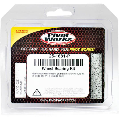 Pivot Works Cobra Wheel Bearing Kit Premium Bearings 25-1681-P 25-1681-P Photo - Primary