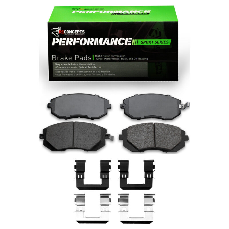 R1 Concepts RNC Performance Sport Brake Pads Brakes, Rotors & Pads Brake Pads - Performance main image