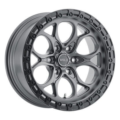 Weld Off-Road W107 20X10 Ledge 6X135 ET13 BS6.00 Satin Gun / Black Ring 87.1 W10700089600 W10700089600 Photo - Primary